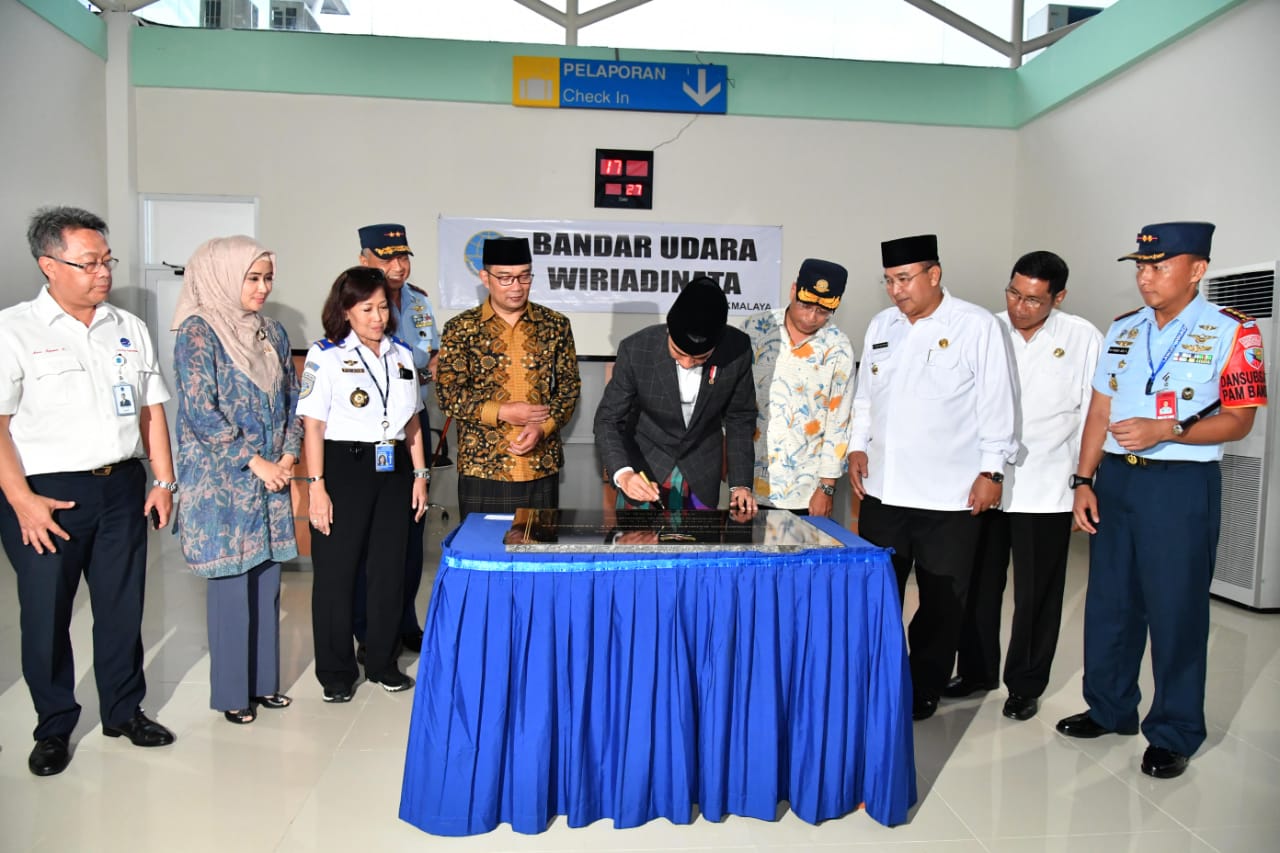 Presiden Resmikan Bandara Wiriadinata, Tasikmalaya