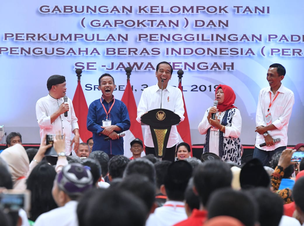 Presiden Jokowi Dorong Petani Berteknologi, Perbankan Dilibatkan