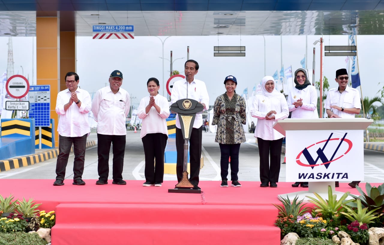 Presiden Jokowi Resmikan Ruas Jalan Tol Pasuruan Probolinggo