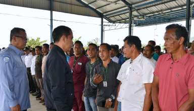 Temui Ratusan Nelayan, Presiden Pastikan SKPT Natuna Bermanfaat bagi Nelayan Setempat