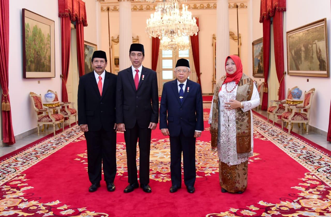 Presiden Lantik Kepala BPIP dan Kepala BPKP di Istana Negara