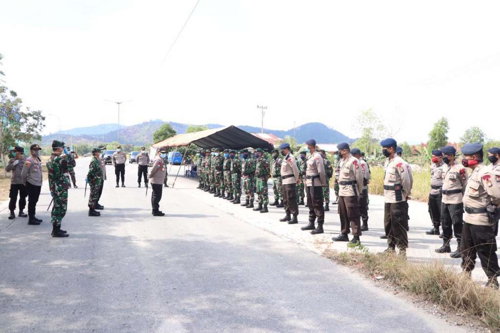 KAPOLDA KEPRI KUNJUNGI KABUPATEN KARIMUN DALAM RANGKA GUGUS TUGAS PERCEPATAN PENANGANAN COVID – 19