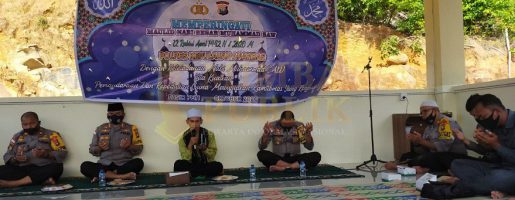 Polres Kepulauan Anambas Peringati Maulid Nabi Muhammad SAW 1442 H