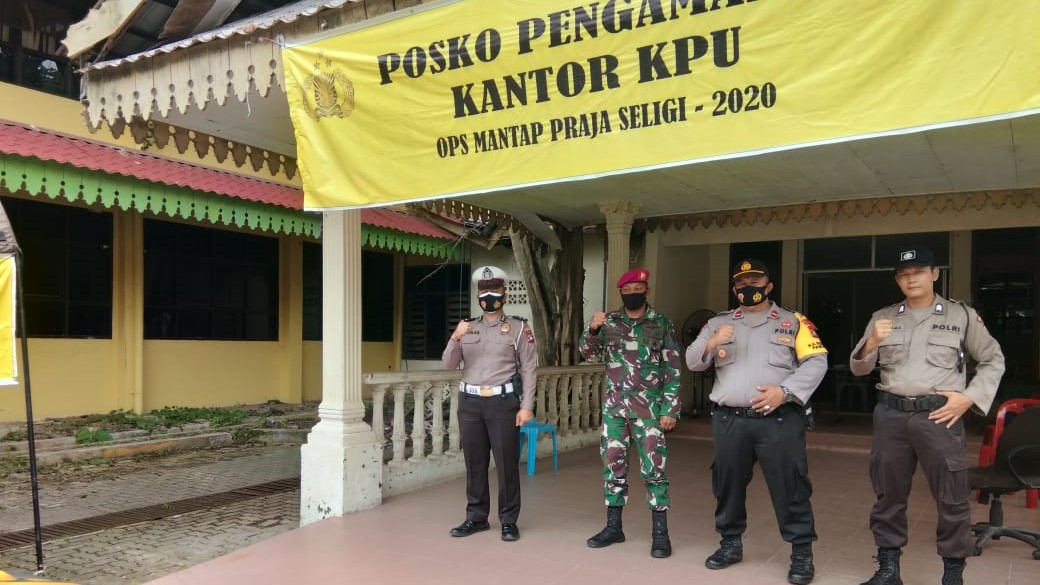 Situasi Kantor KPU Sekupang Terdapat dalam Aman dan Terkendali