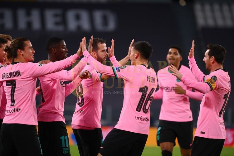 Skuat Juventus Pincang, Barca Menang 2-0 pada Putaran ke 2 Liga Champions