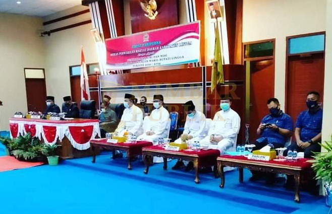 Adu Visi- Misi Debat Publik Calon Bupati dan Wakil Bupati Lingga Berjalan Lancar