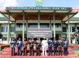 Danlanud Silas Papare Hadiri Upacara HUT ke-75 TNI Secara Virtual. (Foto: Istimewa)