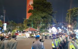Polresta Yogyakarta  Public Address Pengunjung, Antisipasi Penyebaran Covid-19