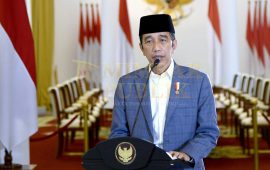 Jokowi Minta Masyarakat Meneladan Rasulullah untuk Tolong-menolong di Kala Sulit