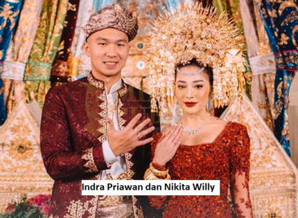 Pemain Sinetron  Nikita Willy dan Indra Priawan Sah  Berstatus Suami-Istri