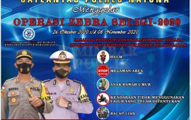 Siap-siap Polres Natuna akan Gelar Operasi Zebra Seligi Per 26 Oktober  Hingga 8 November 2020