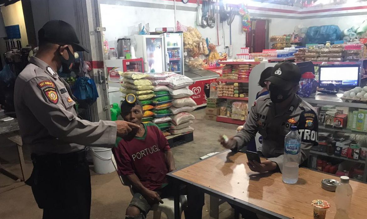 Operasi Yustisi Digelar Pagi, Siang, Malam  di Wilayah Hukum Polsek Galang