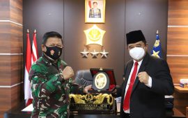 Pangkogabwilhan I Lasksdya TNI I.N.G Ariawan Terima Kunjungan Pjs. Gubernur Kepri Bahtiar Baharudin