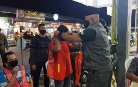 Baru Satu Menit Ikut Razia, Syamsul Bahrum Dapati 3 Orang Tak Pakai Masker