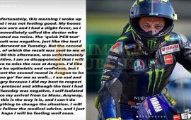 Valentino Rossi Positif Covid-19