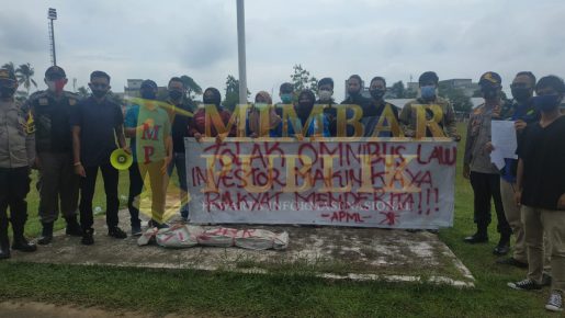 Polres Lingga Lakukan Pengamanan Aksi Damai Mahasiswa Lingga