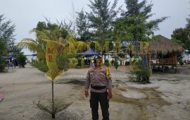 Patroli Himbauan Kembali Dilakukan Kepolisian di Objek-objek Wisata di Galang