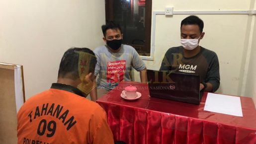 Pelaku Pencabulan Anak Tiri Dibawah Umur Dibekuk Satreskrim Polres Lingga