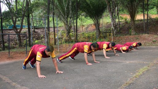 Jaga Stamina Di Tengah Covid-19, Polresta Barelang Gelar Kesamptaan Jasmani Berkala