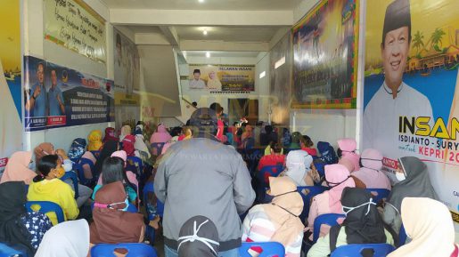 Diduga Langgar Protokol Kesehatan, Kampanye Calon Bupati Bintan Dibubarkan