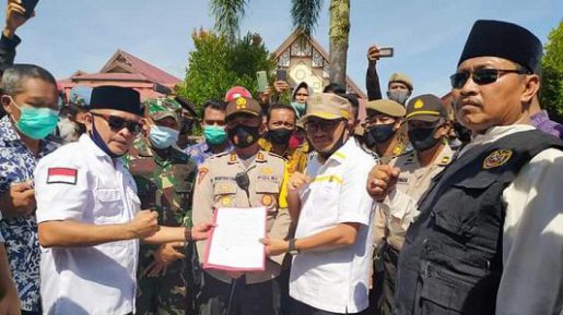 Tolak Omnibus Law, Aliansi Masyarakat Datangi DPRD Ketapang
