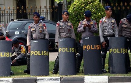 Tak Ada Ijin Demo Hari Ini, Polisi Tetap Siaga Melakukan Pengamanan di Istana-DPR