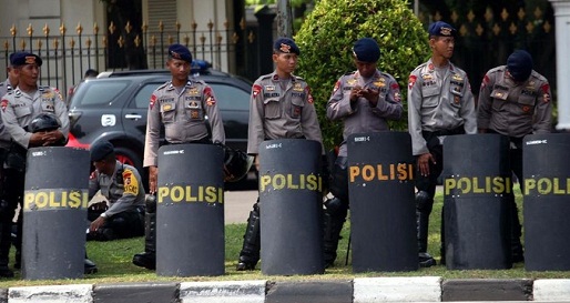 Tak Ada Ijin Demo Hari Ini, Polisi Tetap Siaga Melakukan Pengamanan di Istana-DPR