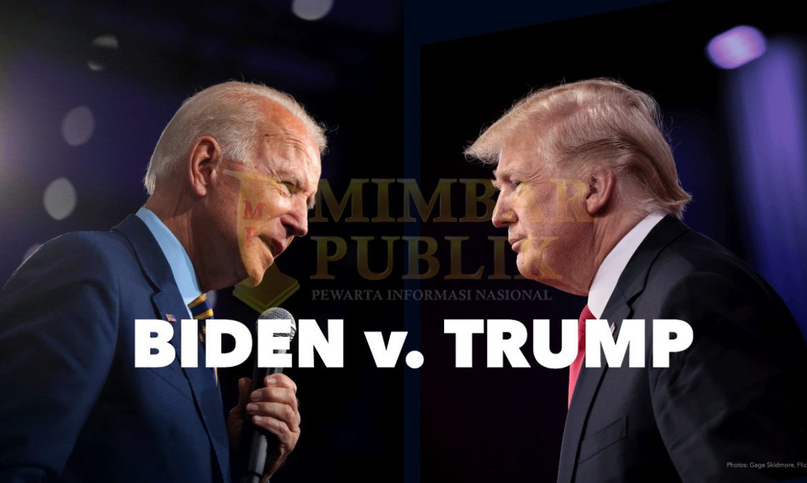 Pilpres AS: Hari Ini Rakyat Amerika Serikat Tentukan Donald Trump atau Joe Biden