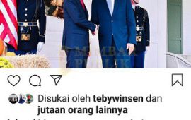 Presiden Jokowi Ucapkan Selamat Kepada Biden-Kamala Melalui Akun Instagram