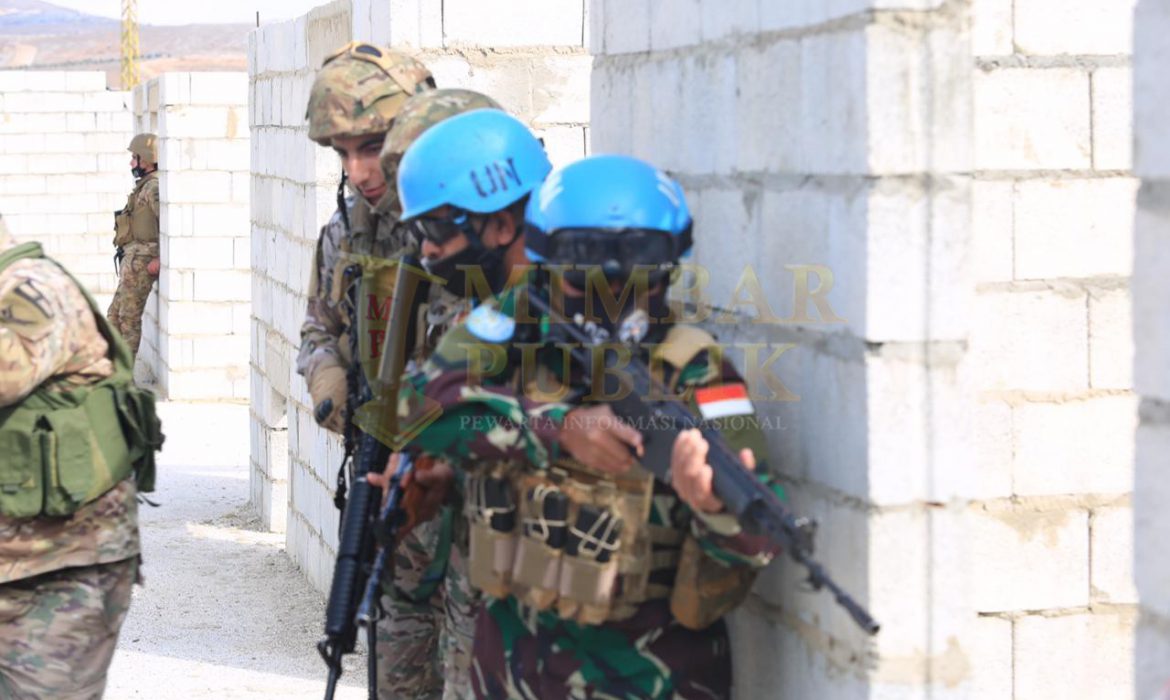 Latih Urban Combat Pasukan Multinasional, Komandan Brigade Sektor Timur UNIFIL Bangga Dengan Satgas Indobatt