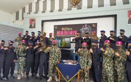 Peringati HUT Korps Marinir Ke – 75 ,Yonif 10 Marinir/SBY Upacara Virtual dan Panen Perdana Udang Vaname