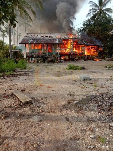 Malang Nasib Warga GUKI Rumah Rata Sama Tanah Dilalap Si Jago Merah