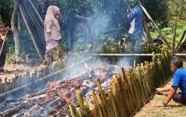 Maulid Nabi  Muhammad SAW, 250 Lemang Siap Memberi Berkah