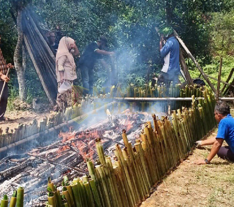 Maulid Nabi  Muhammad SAW, 250 Lemang Siap Memberi Berkah