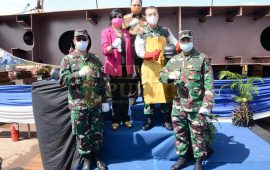 TNI AL Bangun Satu Kapal BCM di Galangan  PT. Batamec Batam