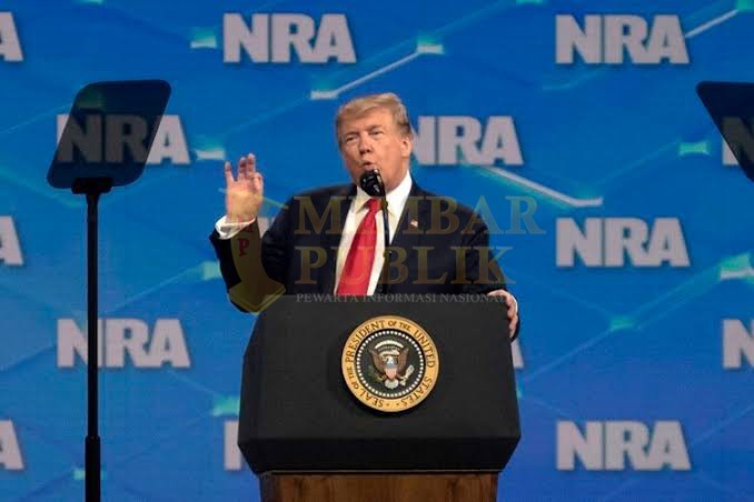 Klaim Dicurangi Tanpa Bukti, Pidato Trump Diputus 3 Stasiun TV