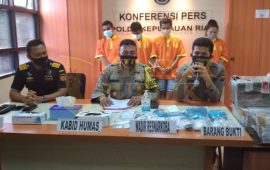 Diupah Rp500 ribu, Pengedar Narkoba Modus Ekspedisi ini Ditangkap BC Batam dan Polisi