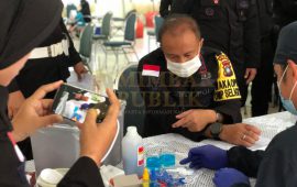Satbrimob Polda Kepri Gelar Kegiatan Donor Darah Jelang HUT Brimob Ke-75