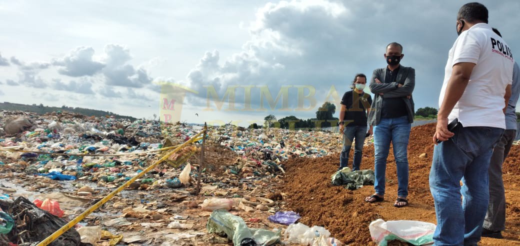 Dirkrimum Polda Kepri dan Timsus Datangi TKP Mayat di TPA Punggur