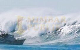 BMKG Keluarkan Peringatan Dini Tinggi Gelombang Laut Natuna Capai 2,5 – 4 Meter