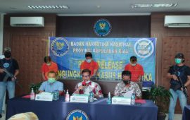 BNNP Kepri Ungkap Kasus Peredaran Narkoba Jaringan Internasional, 33 Kilogram Sabu Diamankan