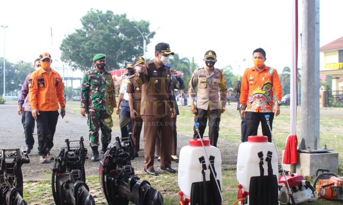 Freddy SM Pimpin Apel Penanggulangan Bencana Kabupaten Lampung Timur