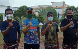 Kegiatan LMP PAC Binut Bersama Kecamatan Senam Kebugaran Cegah Covid-19