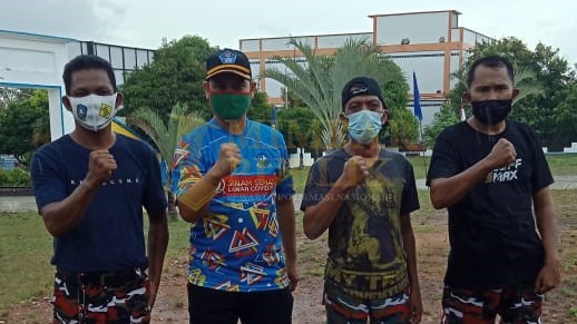 Kegiatan LMP PAC Binut Bersama Kecamatan Senam Kebugaran Cegah Covid-19