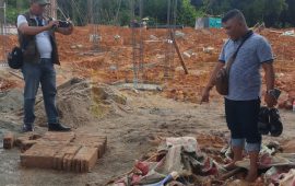 Diduga Pembangunan Gedung Lapas Anak Kelas II Batam di Km 18 Bintan Tak Sesuai Spek