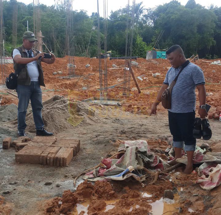 Diduga Pembangunan Gedung Lapas Anak Kelas II Batam di Km 18 Bintan Tak Sesuai Spek