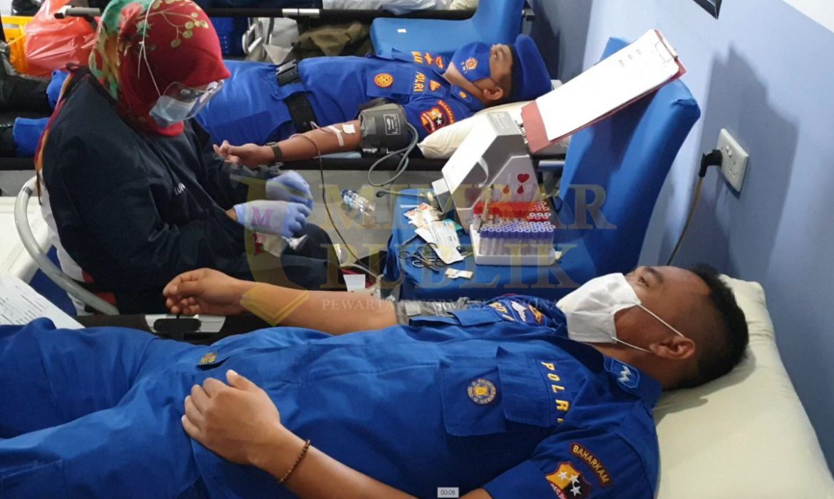 Dirgahayu Korp Polairud Polri Ke-70, Ditpolairud Polda Kepri Gelar Donor Darah