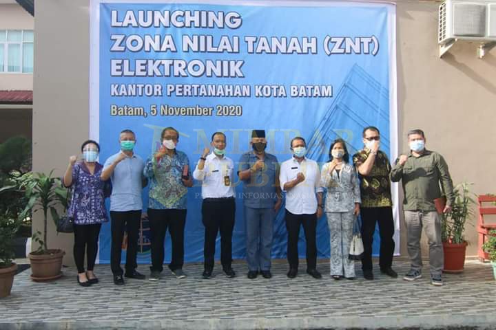 Permudah Informasi Nilai Tanah, ZNT Elektronik Diluncurkan di Batam