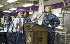 Ini Dia Profil Wanita Pertama Jadi Komandan Kapal Induk Amerika