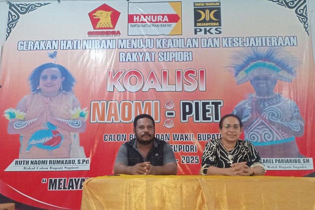 Jadwal Debat Berubah-Ubah Relawan Paslon Nomor 2 Kabupaten Supiori Protes KPU